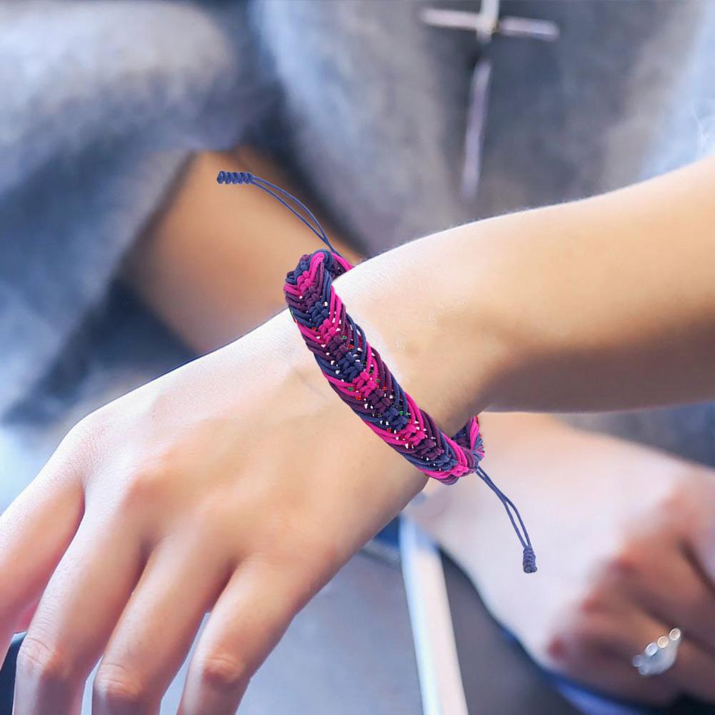 Ethnic Fashion Meaning - Pulsera de ajuste cómodo Pulsera trenzada