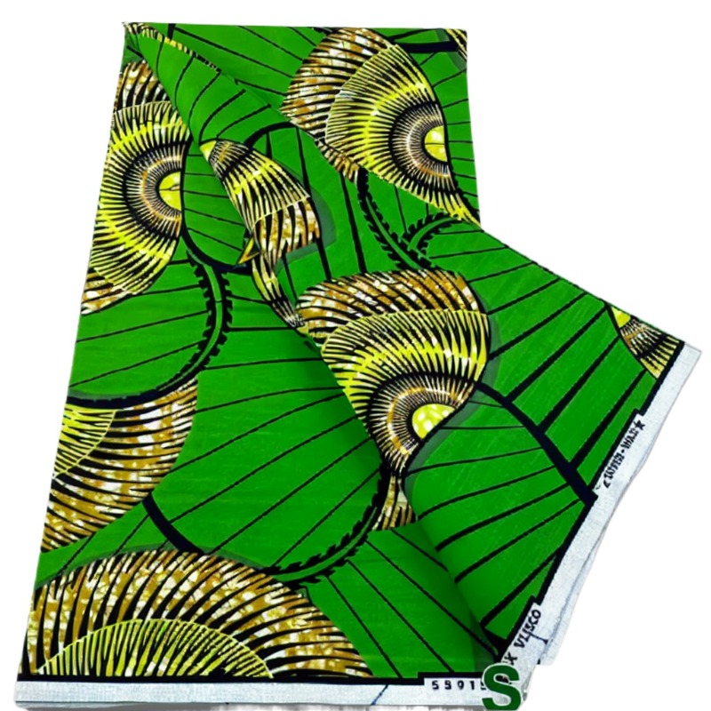 African Ankara Print - Tela Original Africana Estampada en Cera,