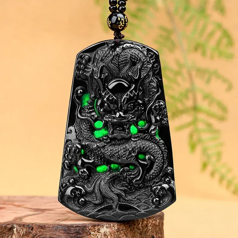 Ethnic Fashion Brands - Colgante de Jade Natural de Primera