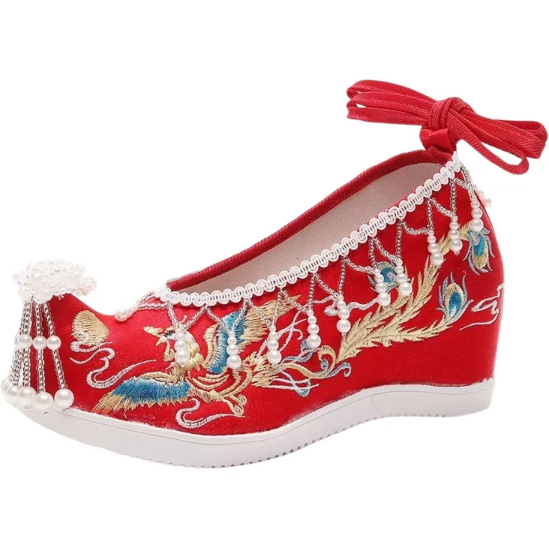Ethnic Style - Nuevos zapatos de boda bordados de