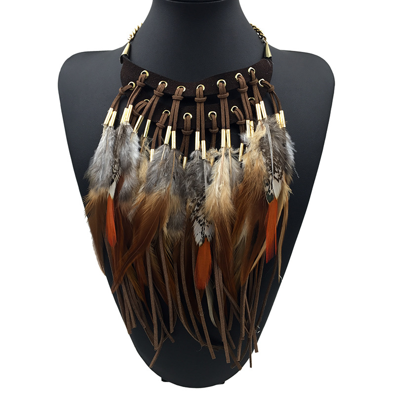 Collar llamativo de moda elega - Latest Ethnic Fashion For Women reseña y precio