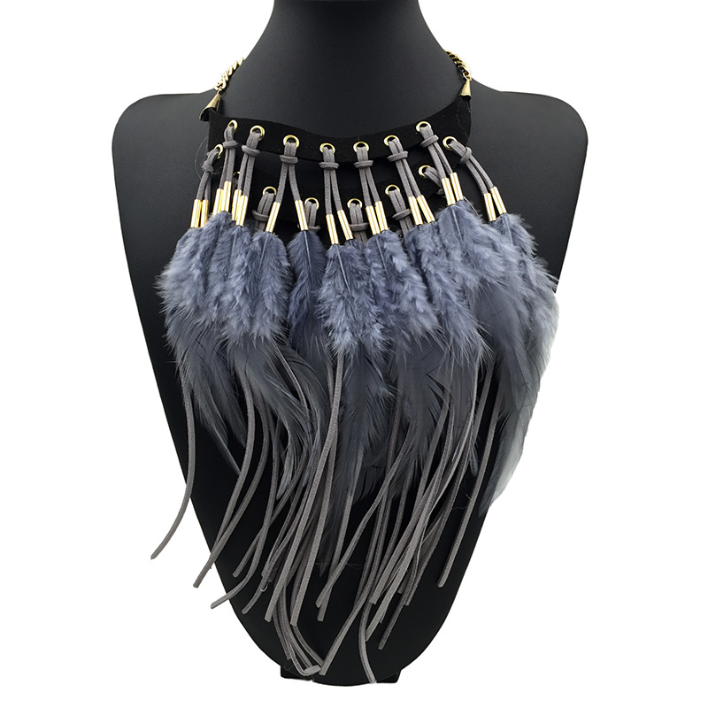 Collar llamativo de moda elega - Latest Ethnic Fashion For Women reseña y precio
