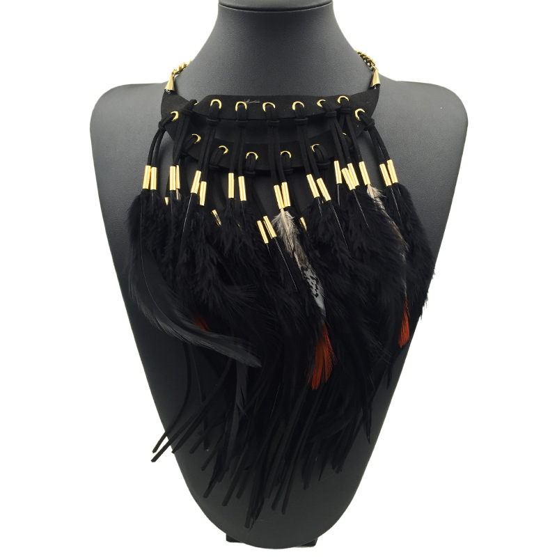 Collar llamativo de moda elega - Latest Ethnic Fashion For Women reseña y precio