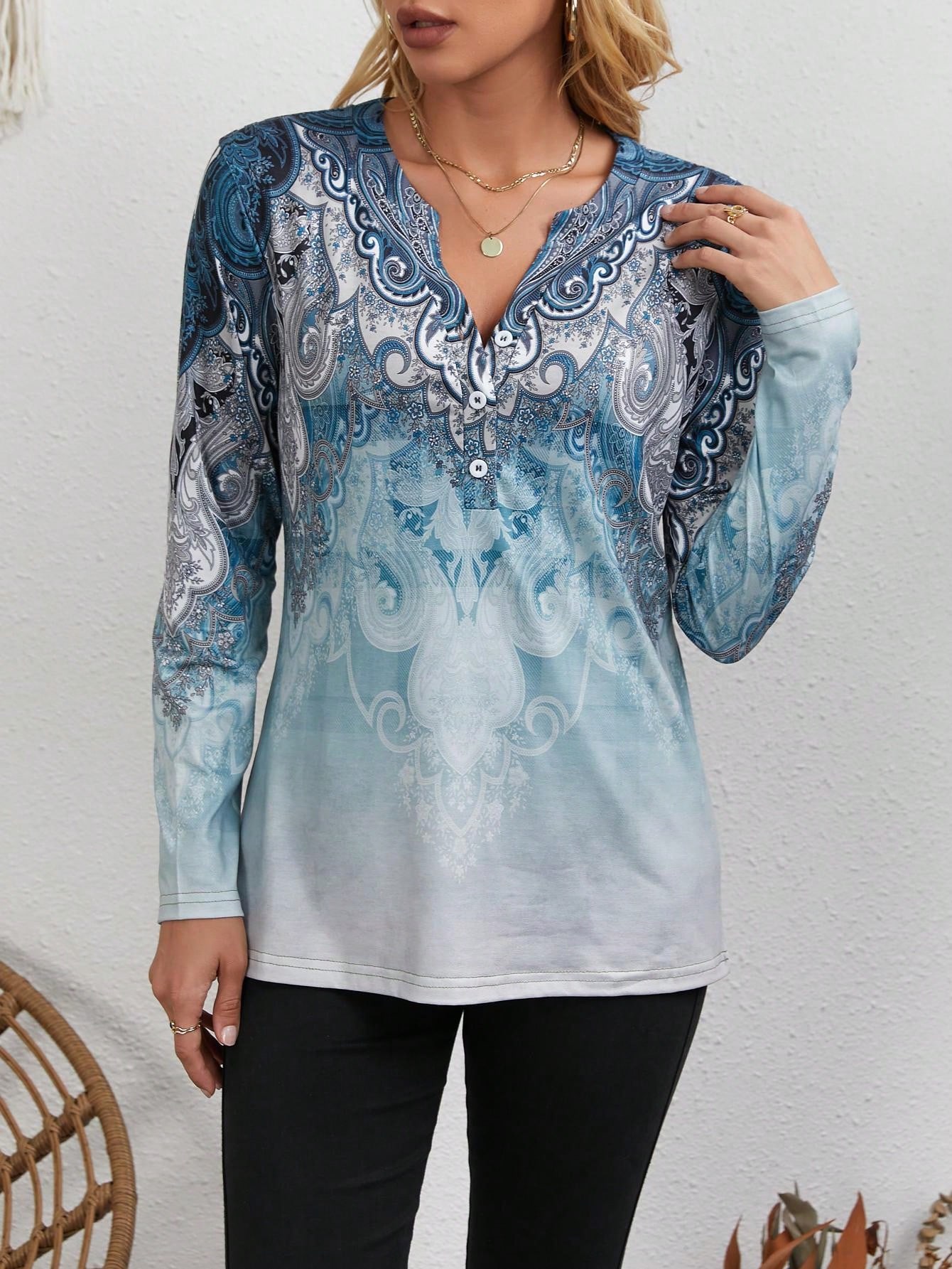 Blusa Étnica para Mujer: Estam - Ethnic Style reseña y precio