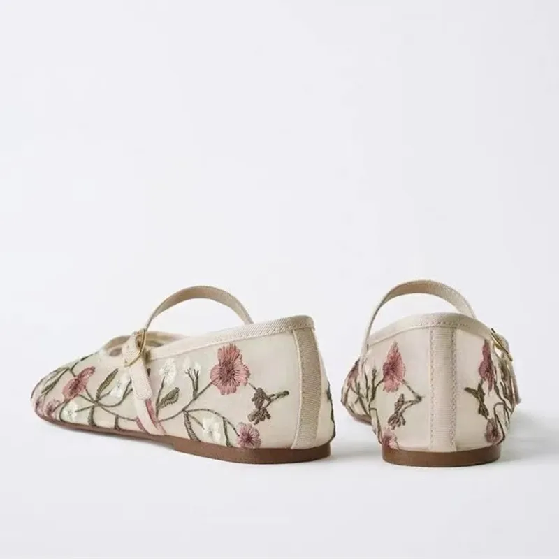 Zapatos planos de Ballet de oc - Ethnic Fashion Brands reseña y precio