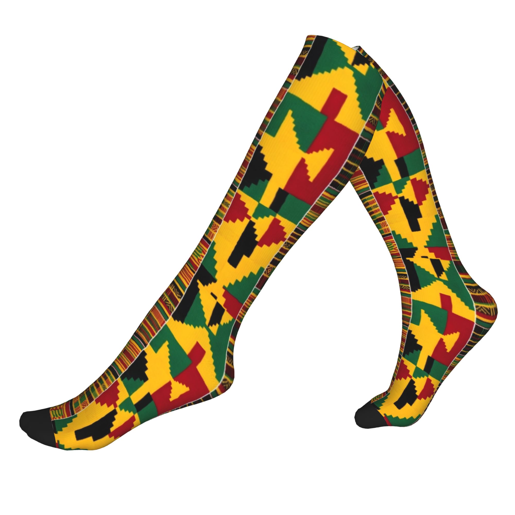 Calcetines Deportivos de Compr - African Ankara Print reseña y precio