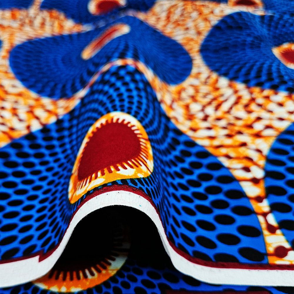 Tela estampada con cera autént - African Ankara Print reseña y precio