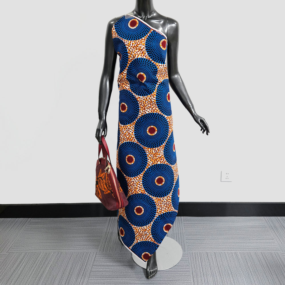 Tela estampada con cera autént - African Ankara Print reseña y precio