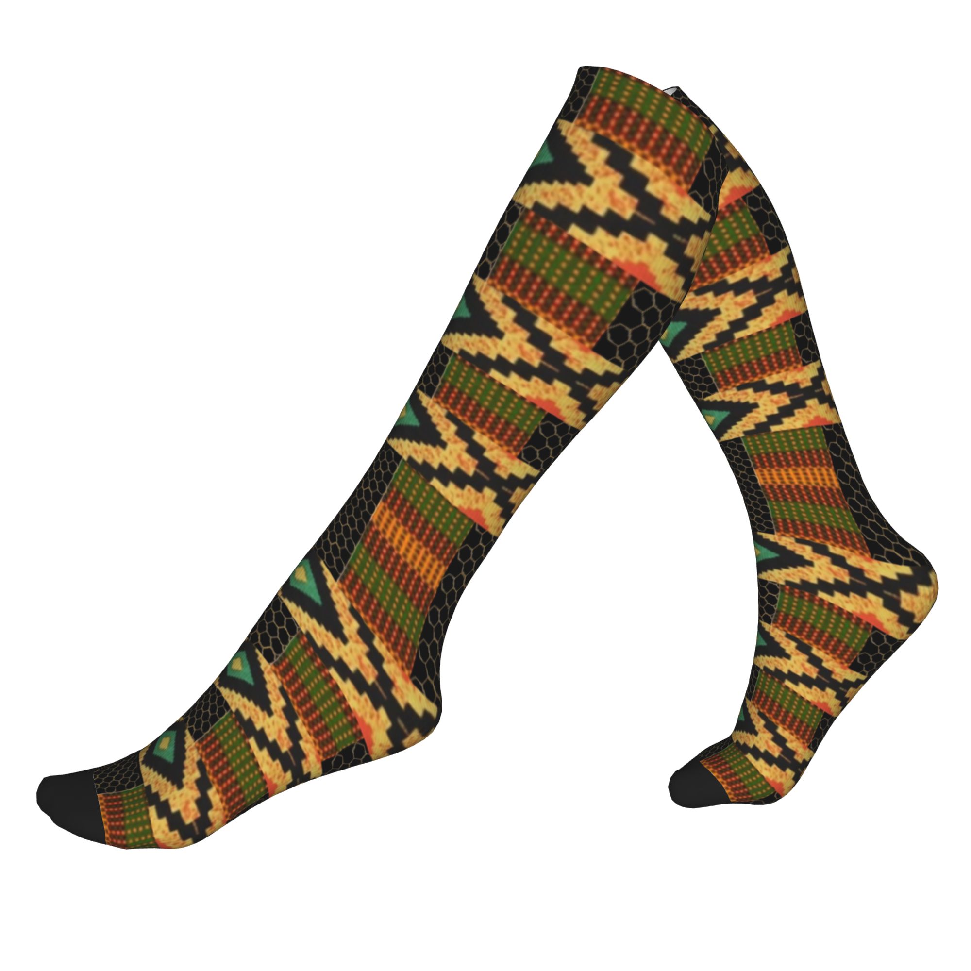 Calcetines con estampado afric - African Ankara Print reseña y precio