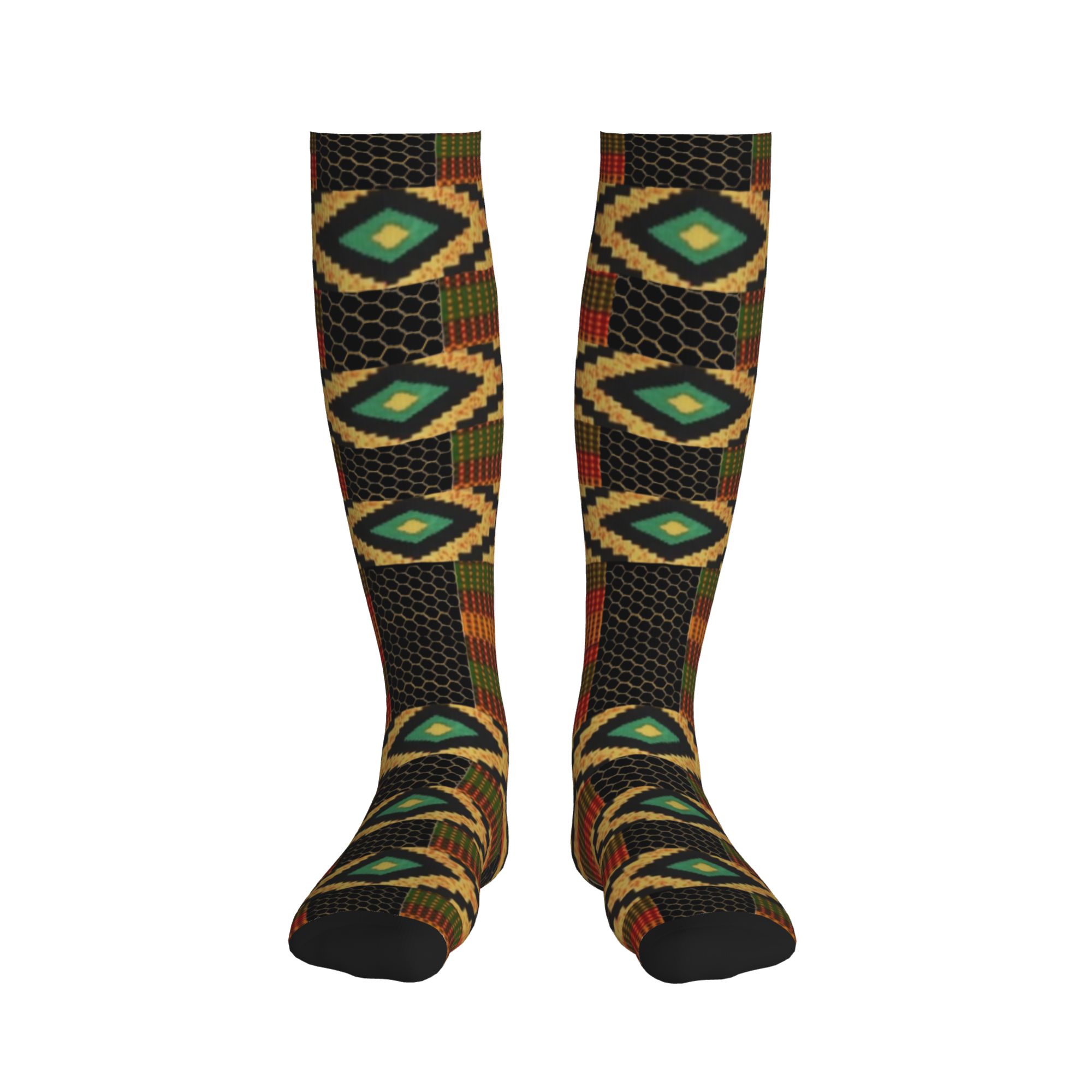 Calcetines con estampado afric - African Ankara Print reseña y precio