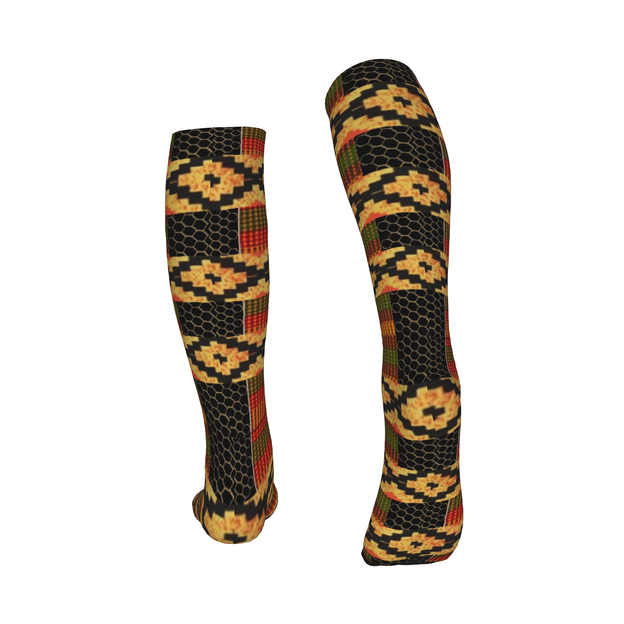 Calcetines con estampado afric - African Ankara Print reseña y precio