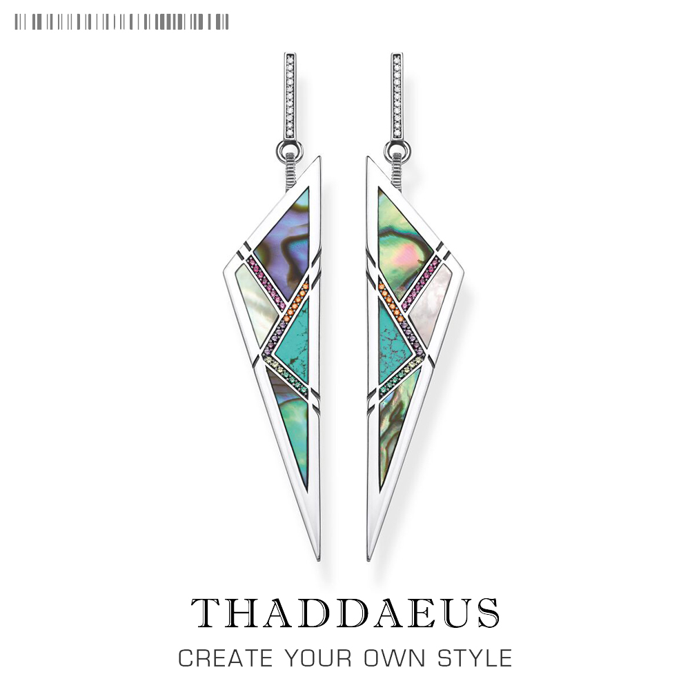 Pendientes triangulares para m - Ethnic Fashion Meaning reseña y precio