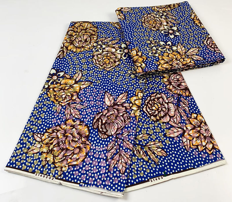 Tela estampada de cera de poli - African Ankara Print reseña y precio