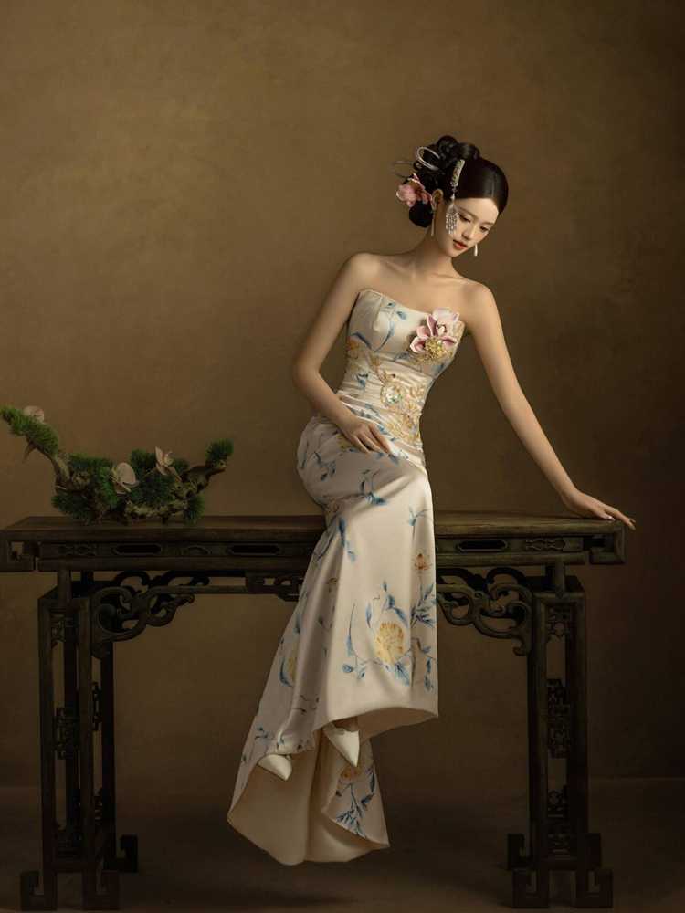 Nuevo Vestido de Novia Estilo  - Ethnic Fashion Studio reseña y precio