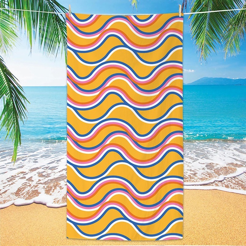 Toalla de baño de secado rápid - Ikat Woven Fabric reseña y precio