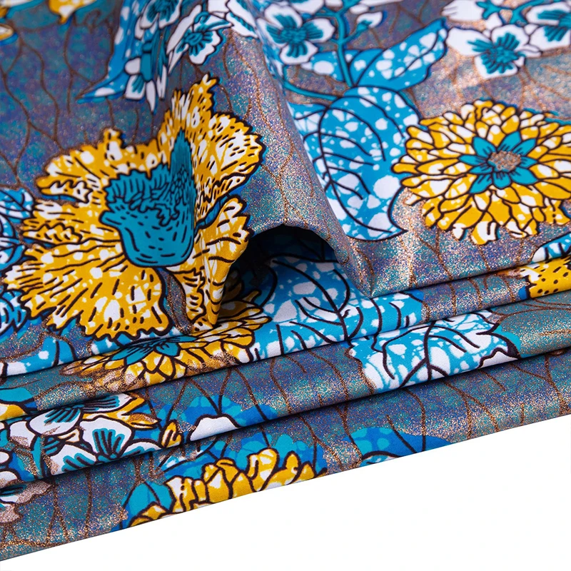 Tela de Algodón Africana con E - African Ankara Print reseña y precio