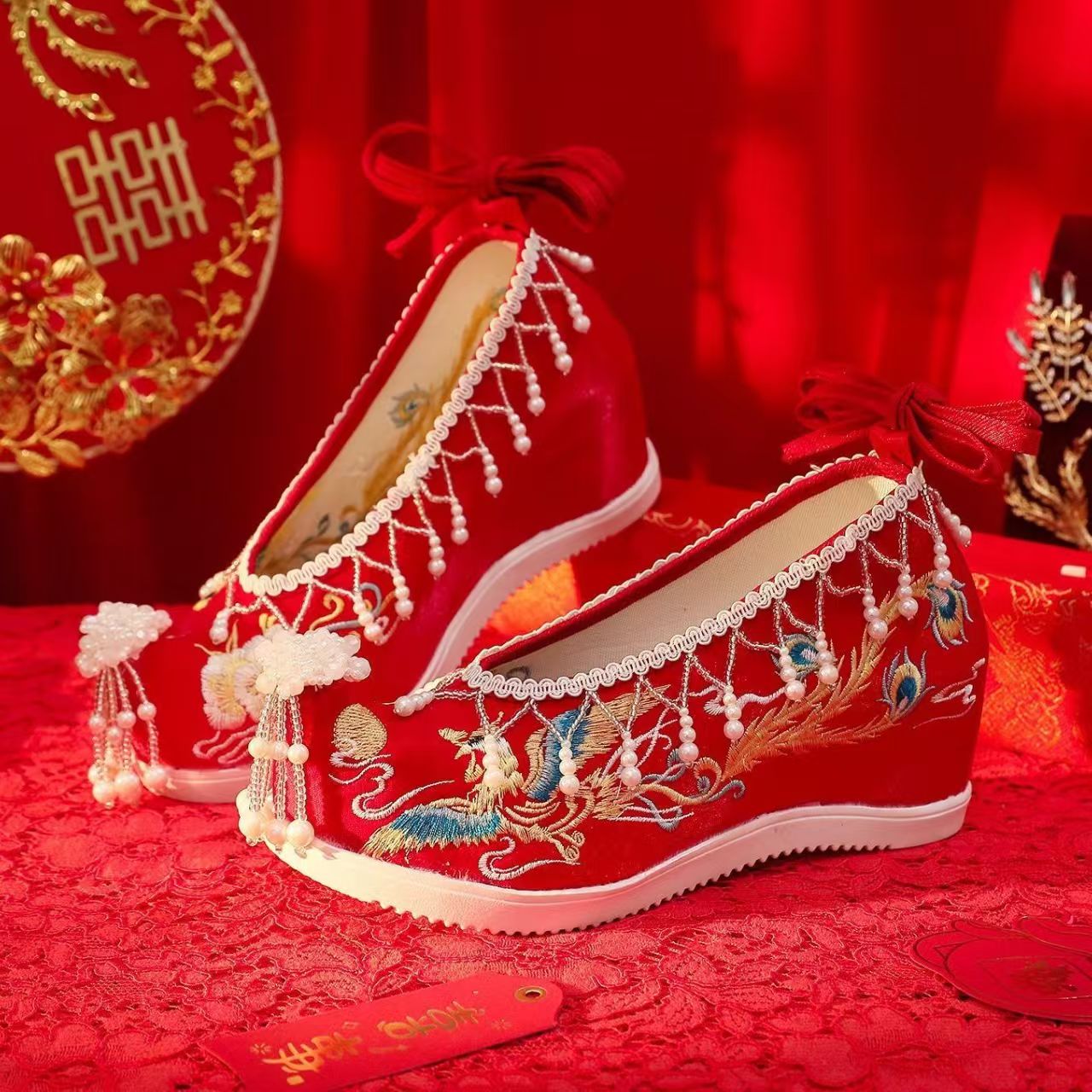 Nuevos zapatos de boda bordado - Ethnic Style reseña y precio