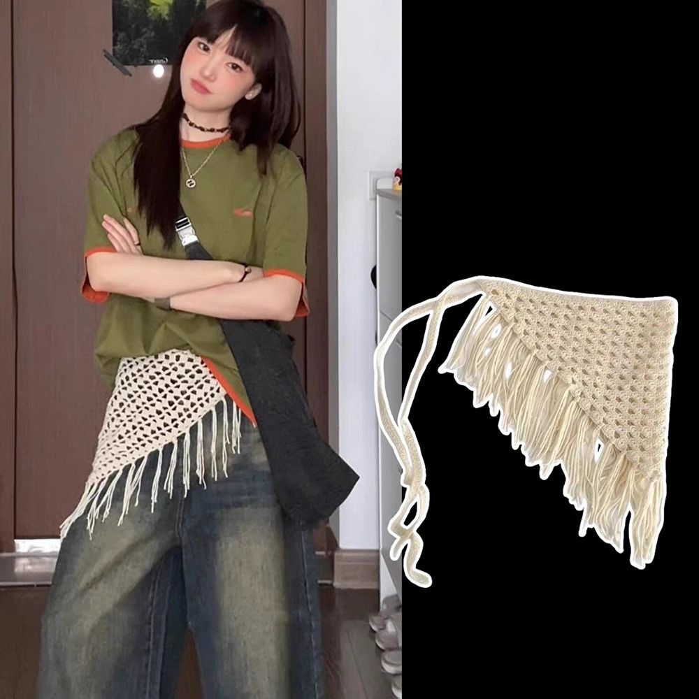Cinturón de Moda con Borlas y  - Y2K Ethnic Fashion reseña y precio