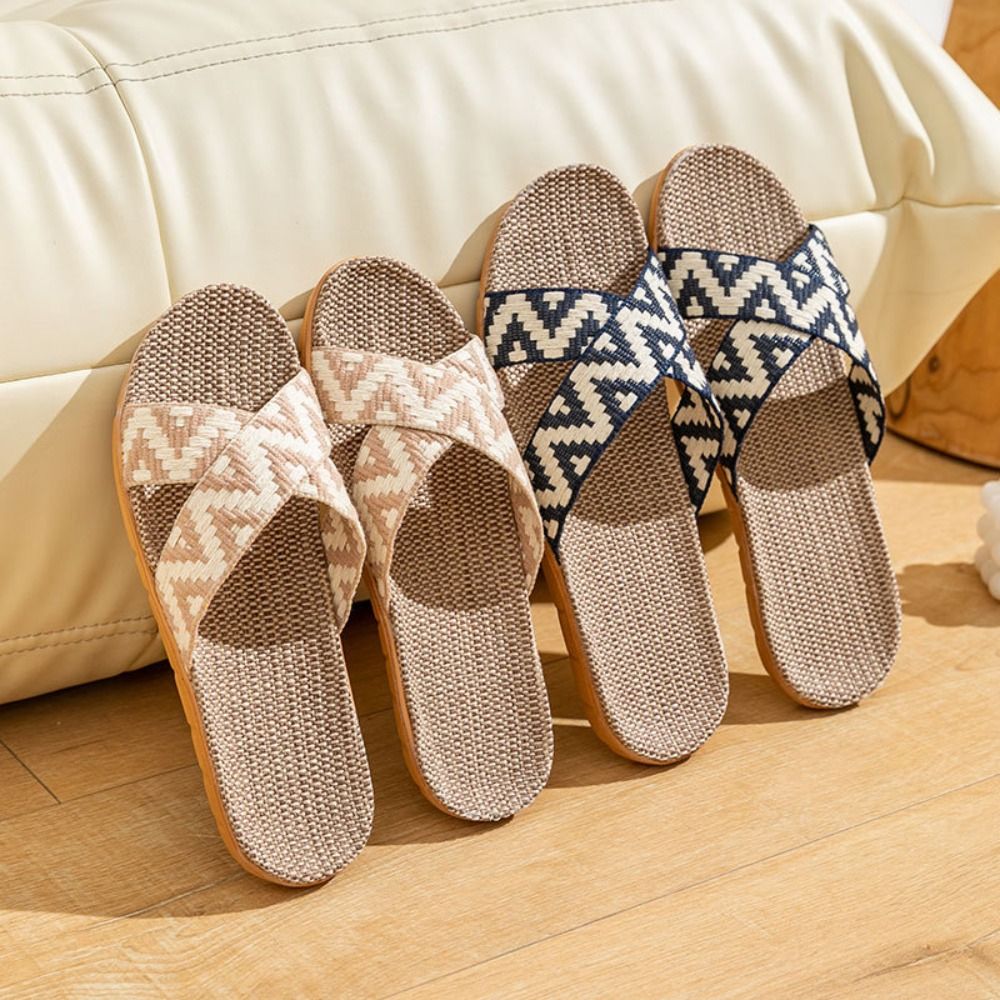 Pantuflas de Lino de Estilo Ét - Ethnic Style reseña y precio